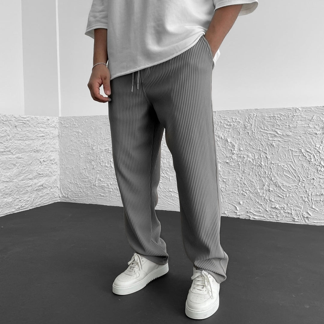 Leo | Refined Stripe Comfort Pants