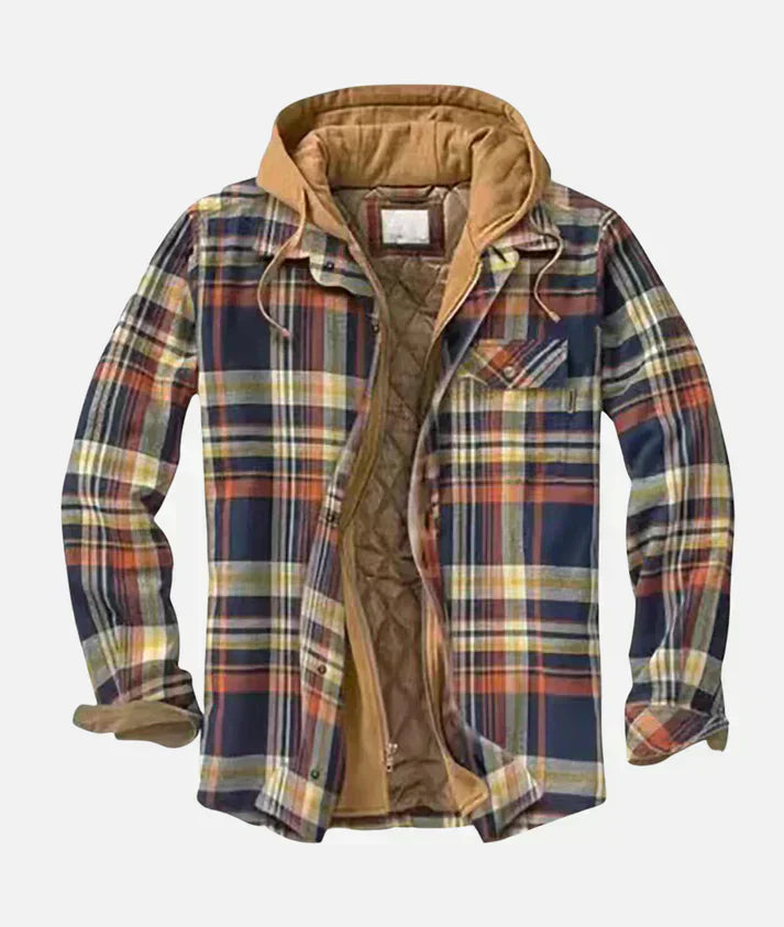 Alain | Vintage Quilted Flannel Jacket