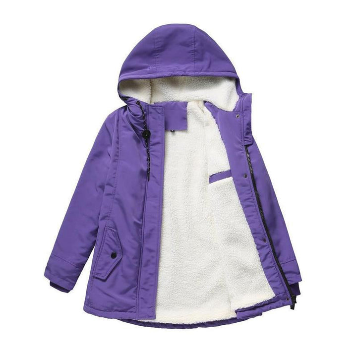 Eliza | Elegant Hooded Quilted Jacket