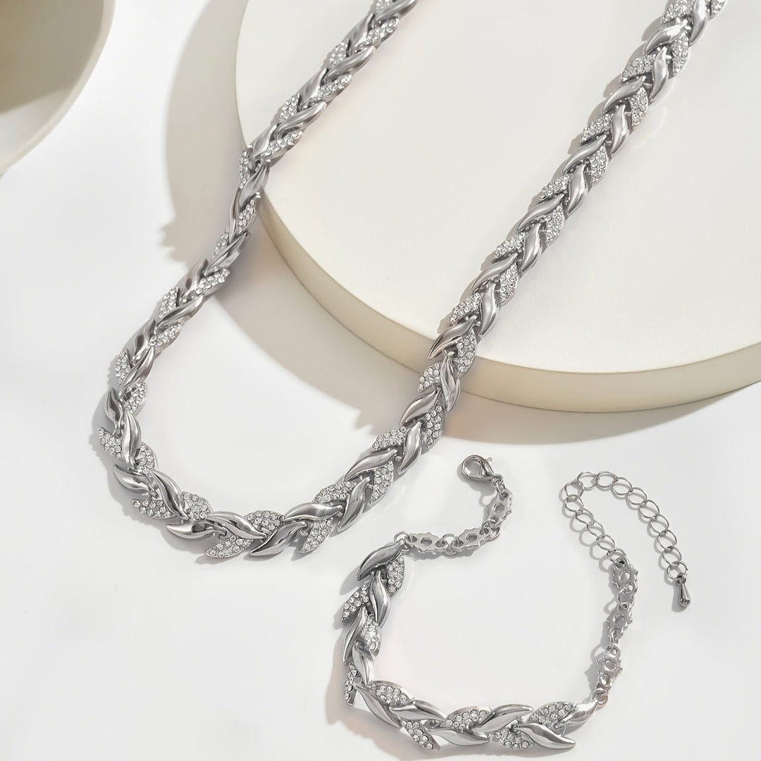Emma | Elegant Crystal Fishtail Jewelry Set