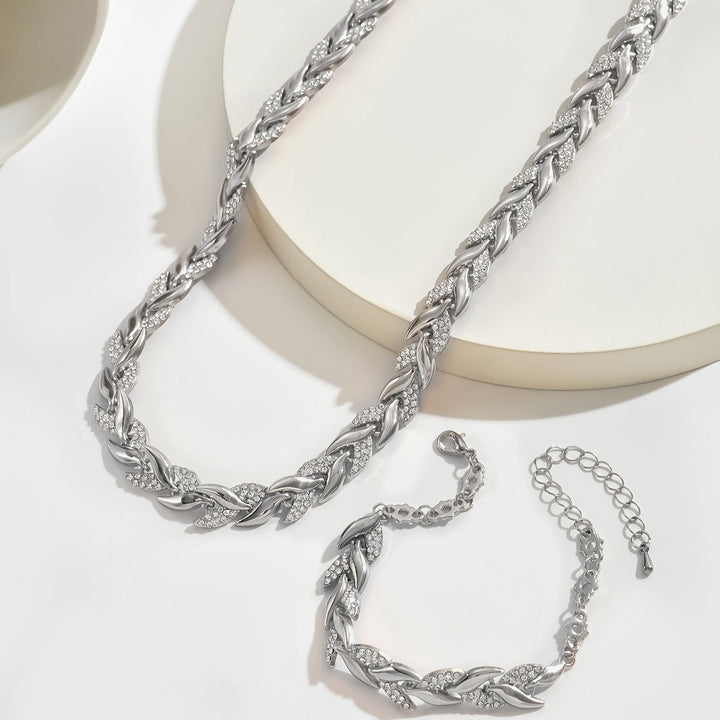 Emma | Elegant Crystal Fishtail Jewelry Set
