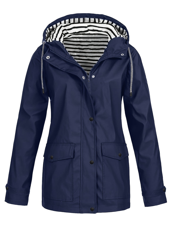Mara | Hooded Waterproof Windbreaker