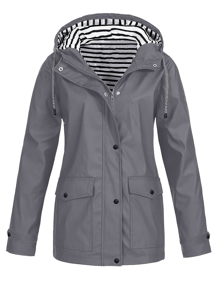 Mara | Hooded Waterproof Windbreaker