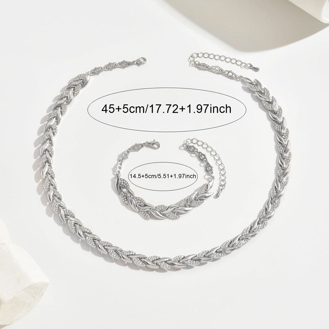 Emma | Elegant Crystal Fishtail Jewelry Set