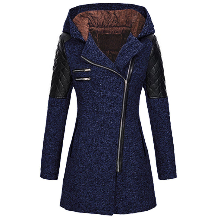 Hadley | Structured Zip-Front Hooded Coat