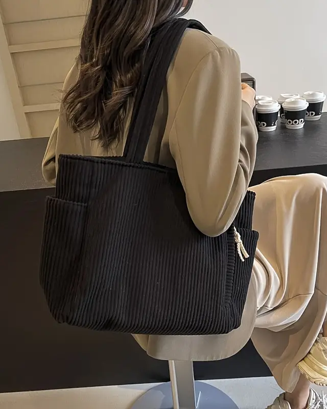 Tilda | Everyday Ribbed Tote Bag