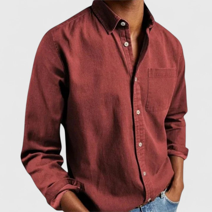 Edward | Classic Button Long Sleeve Shirt