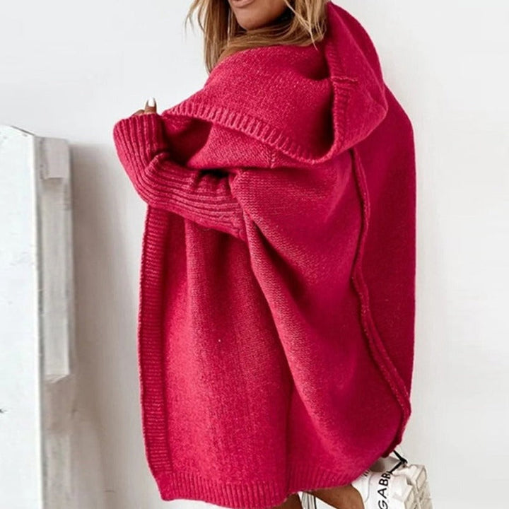Harper | Soft Flowing Hooded Knit Cardigan