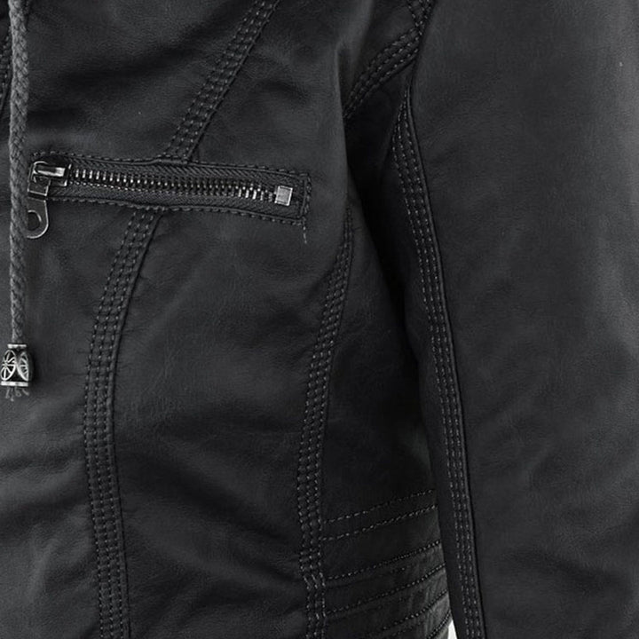 Elena | Timeless Chic Leather-Look Jacket