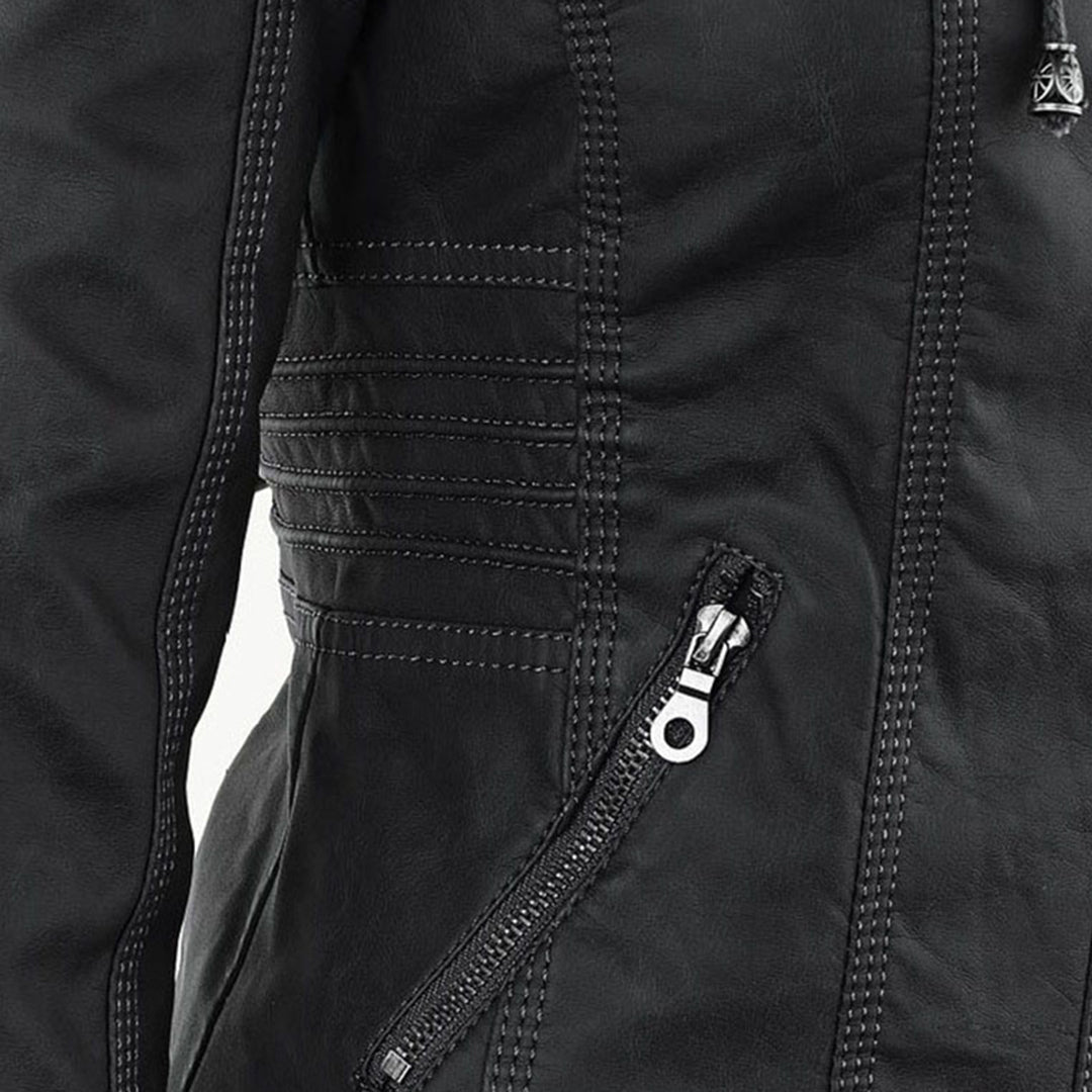 Elena | Timeless Chic Leather-Look Jacket