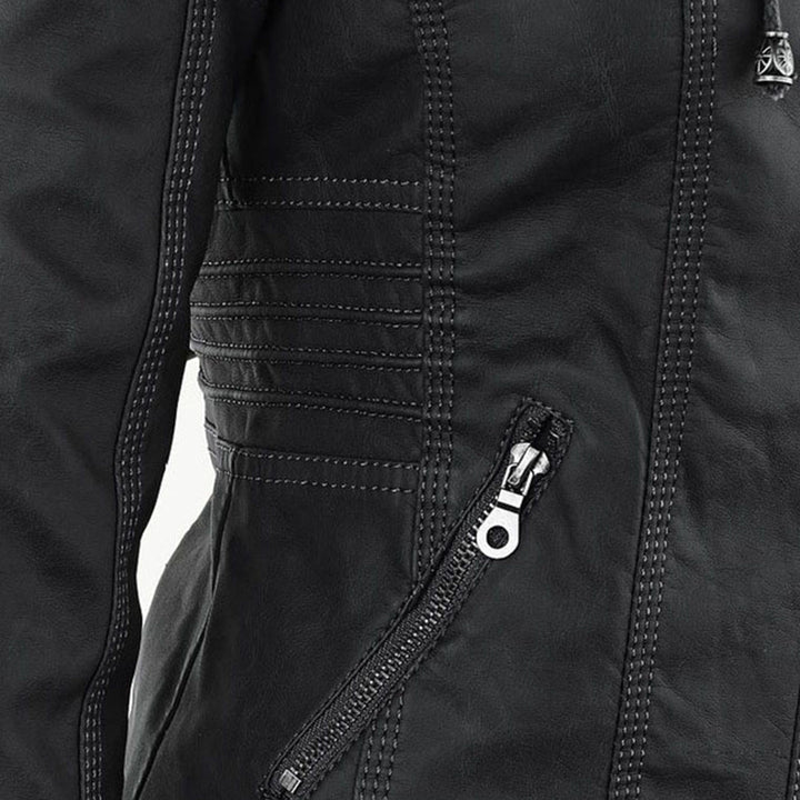 Elena | Timeless Chic Leather-Look Jacket