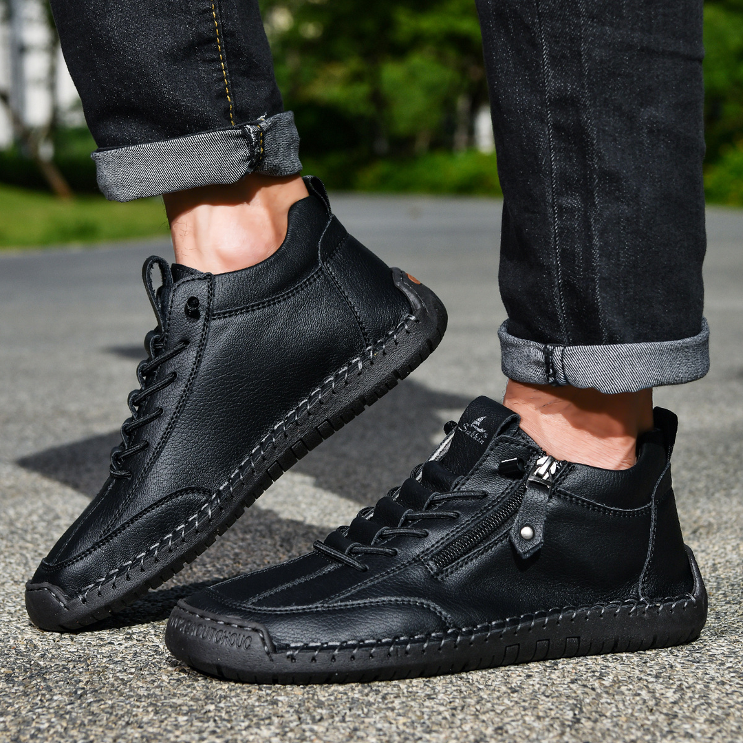 Peter | Supportive Zip-Up Everyday Shoes