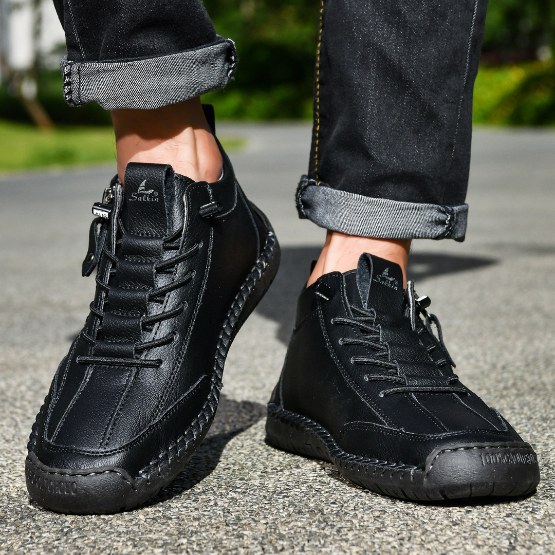 Peter | Supportive Zip-Up Everyday Shoes
