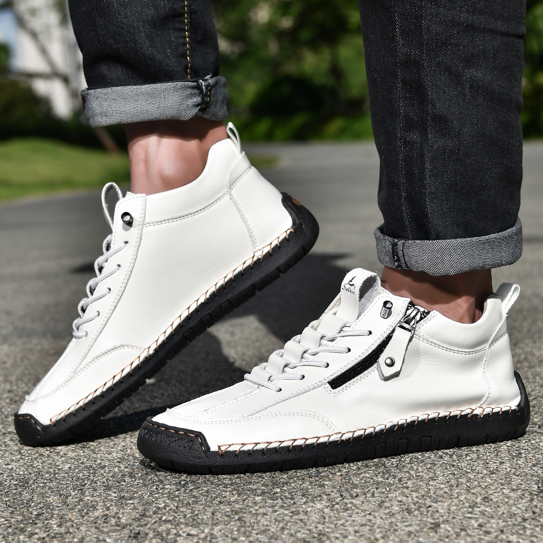 Peter | Supportive Zip-Up Everyday Shoes