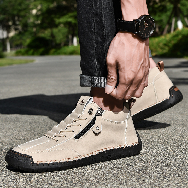 Peter | Supportive Zip-Up Everyday Shoes