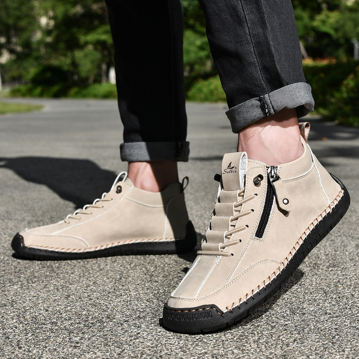 Peter | Supportive Zip-Up Everyday Shoes
