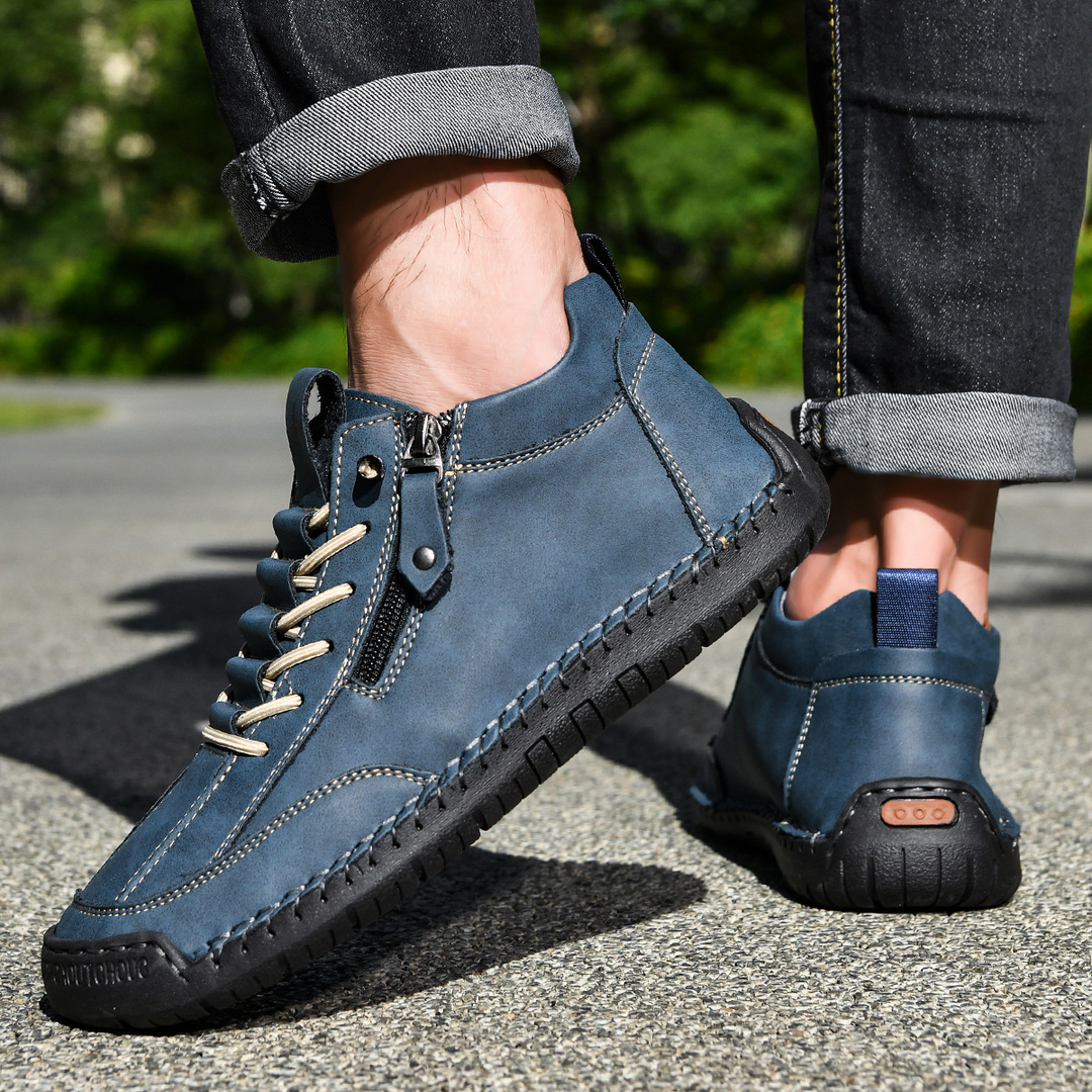 Peter | Supportive Zip-Up Everyday Shoes