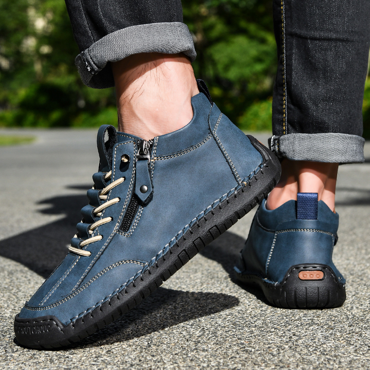 Peter | Supportive Zip-Up Everyday Shoes