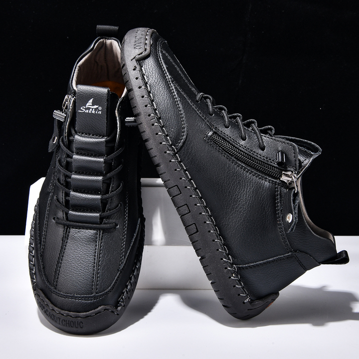 Peter | Supportive Zip-Up Everyday Shoes