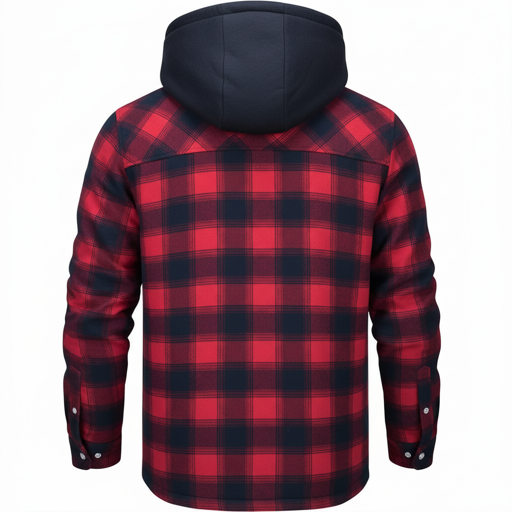 Hudson | Heritage Check Wool-Blend Coat