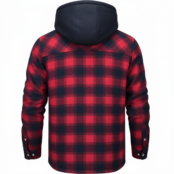 Hudson | Heritage Check Wool-Blend Coat