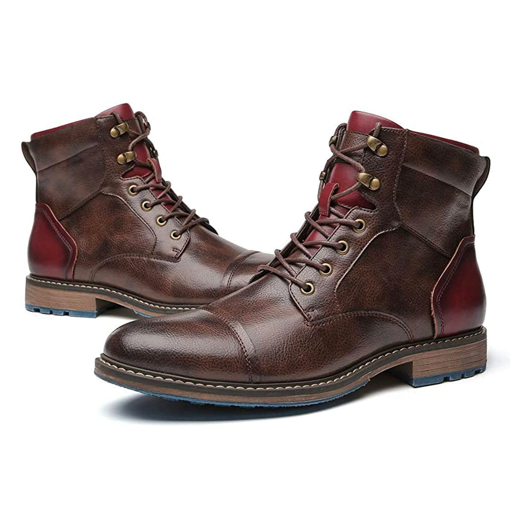 Lucas | Classic Lace-Up Oxford Ankle Boots