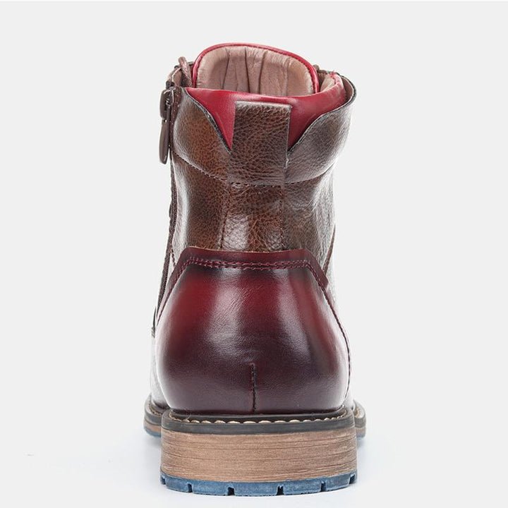 Lucas | Classic Lace-Up Oxford Ankle Boots