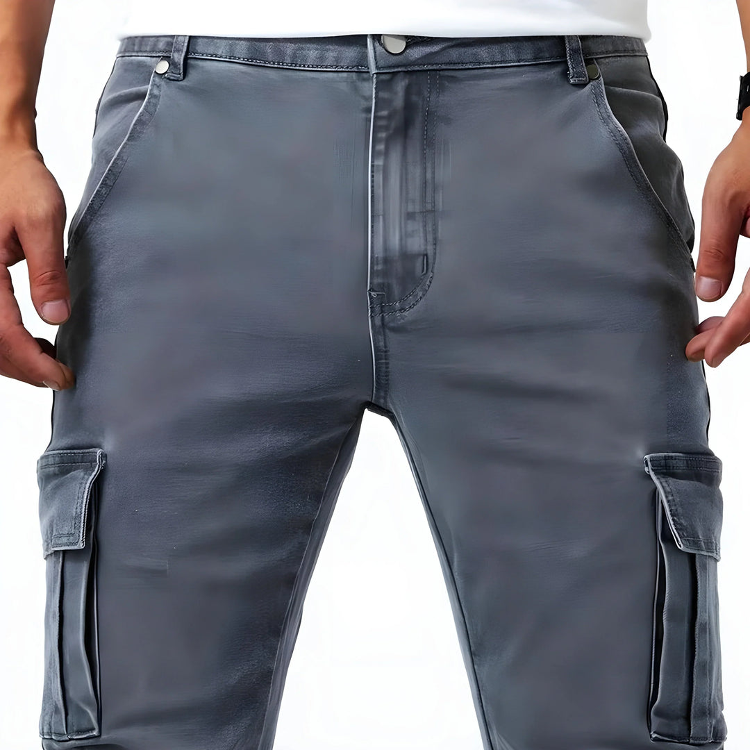 Lucas | Refined Stretch Cargo Pants