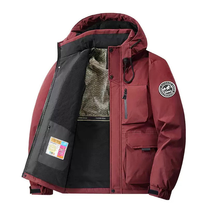 Gian | Structured Hooded Utility Jacket