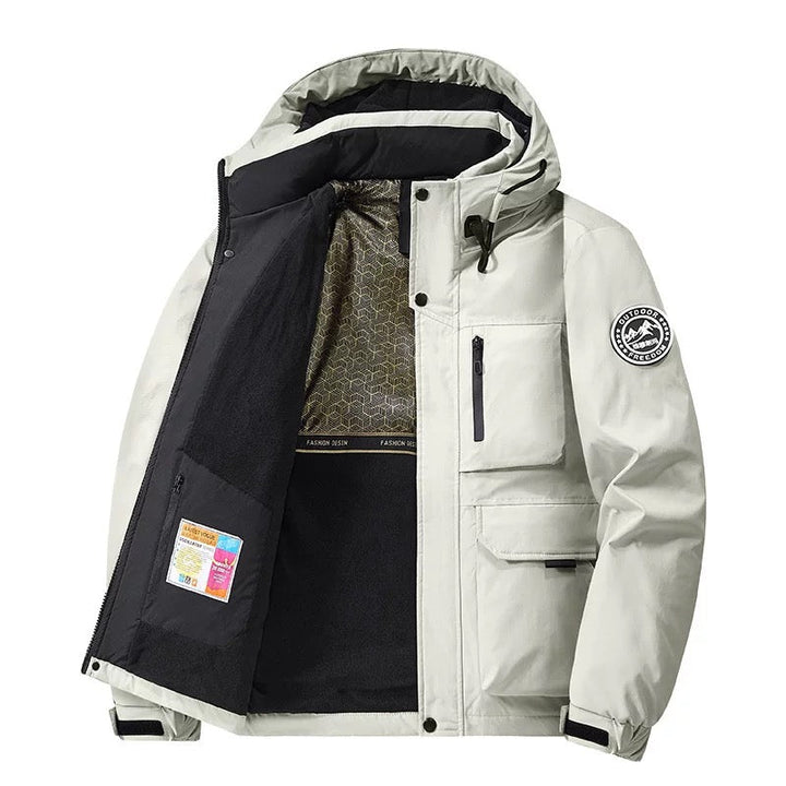Gian | Structured Hooded Utility Jacket