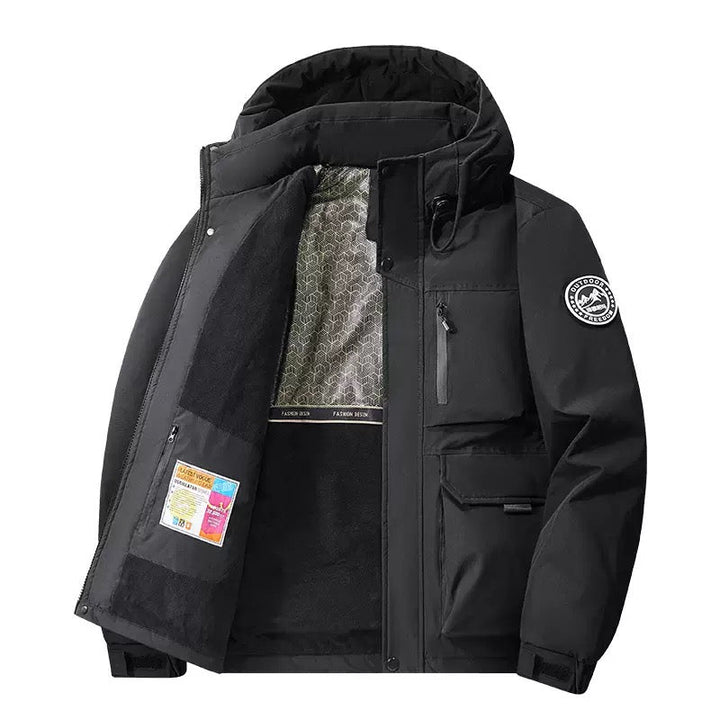 Gian | Structured Hooded Utility Jacket