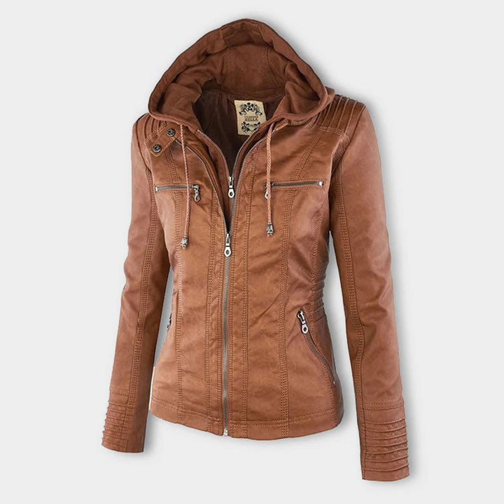 Elena | Timeless Chic Leather-Look Jacket