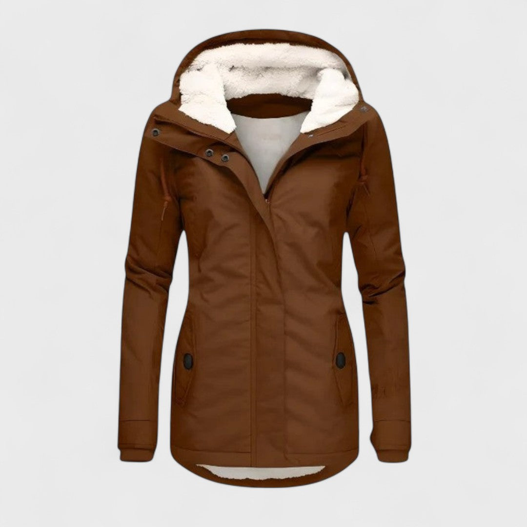 Barbara | Warm Waterproof Winter Coat with Hood