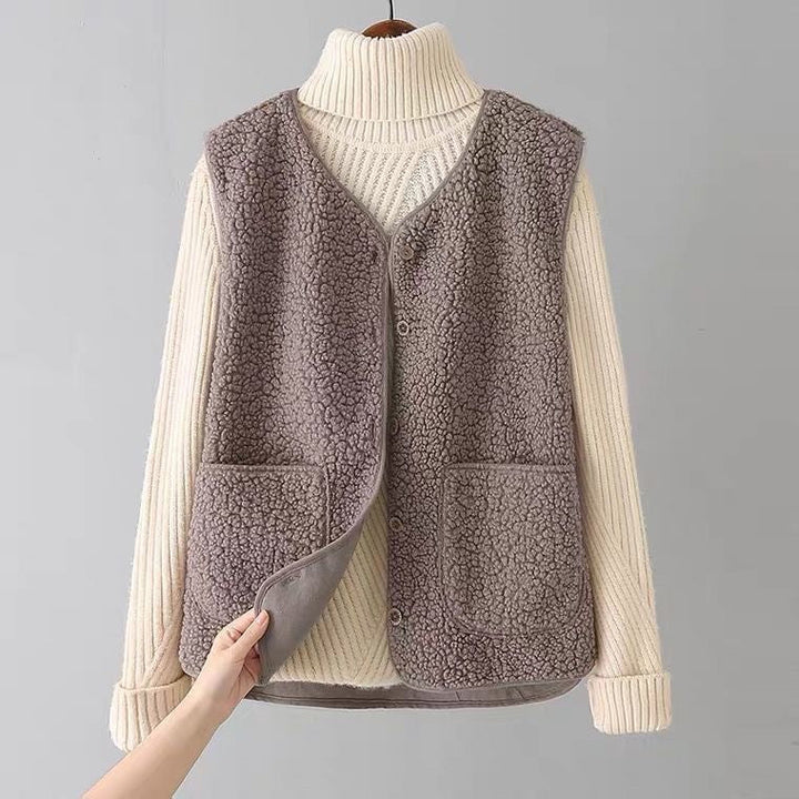 Clara | Classic Button Down Vest