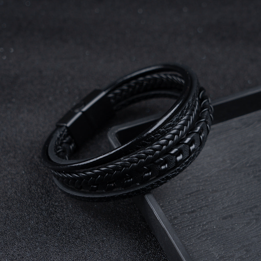 Miles | Braided Multi-Layer Wrist Bracelet