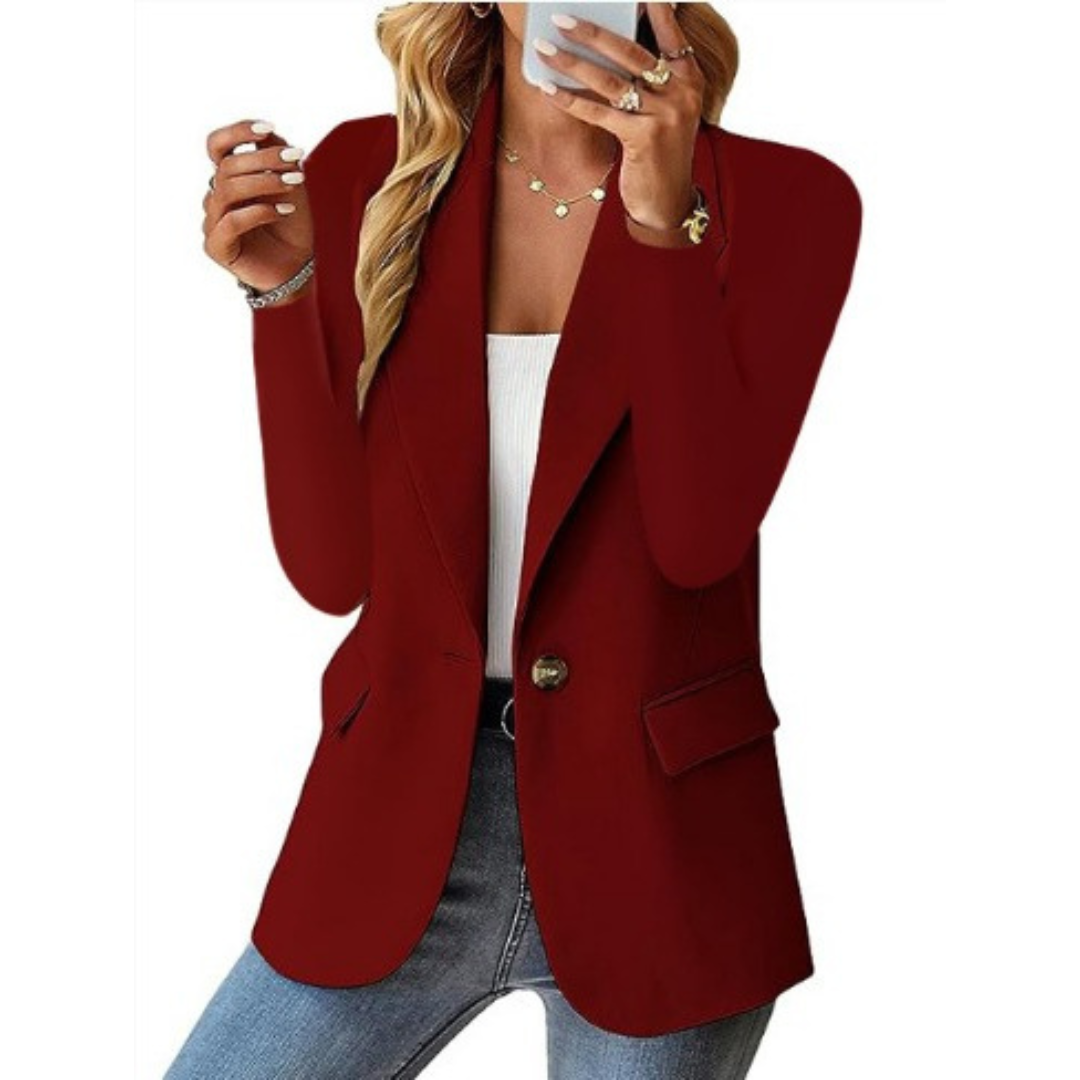 Jill | Classic Single-Button Blazer