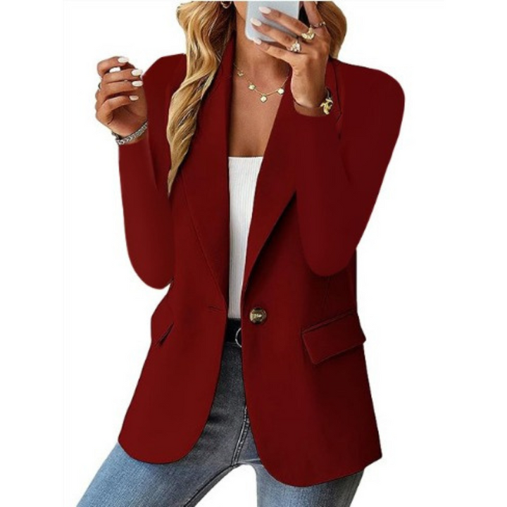 Jill | Classic Single-Button Blazer