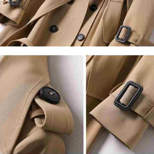 Ayla | Classic Belted Trench Coat