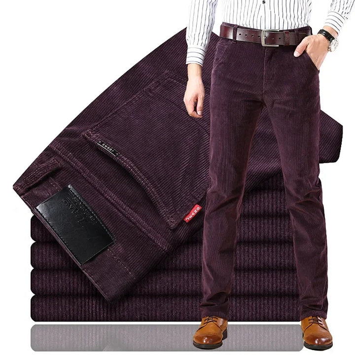Lorenzo | Chic Corduroy Slim Pants