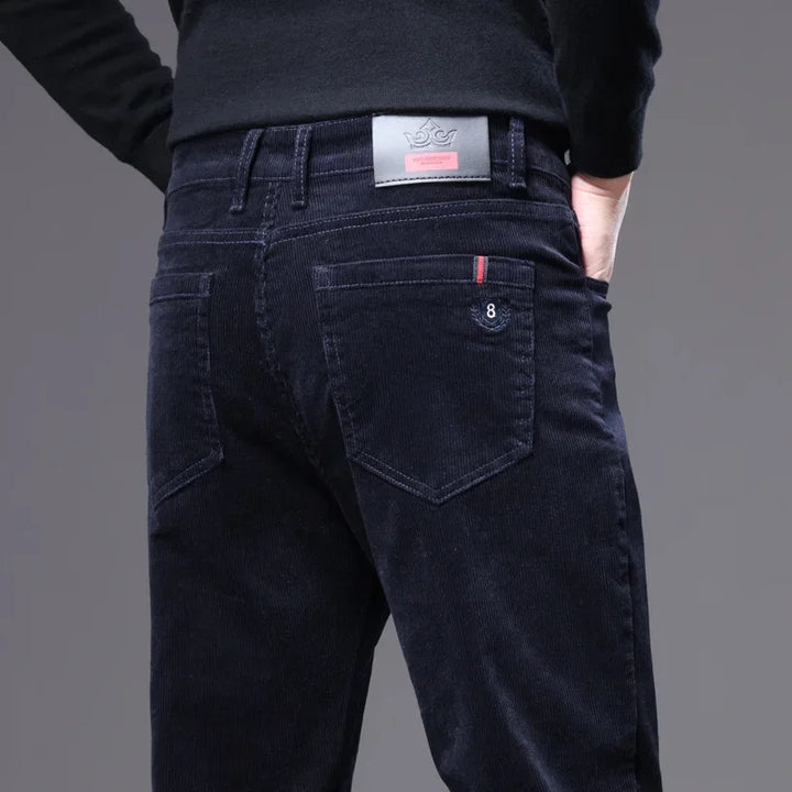 Lorenzo | Chic Corduroy Slim Pants