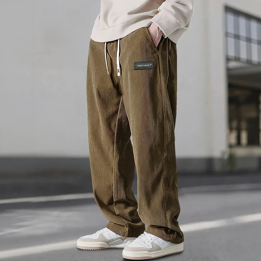 Lucas | Relaxed Straight-Leg Pants