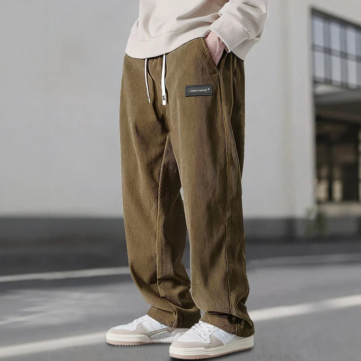 Lucas | Relaxed Straight-Leg Pants