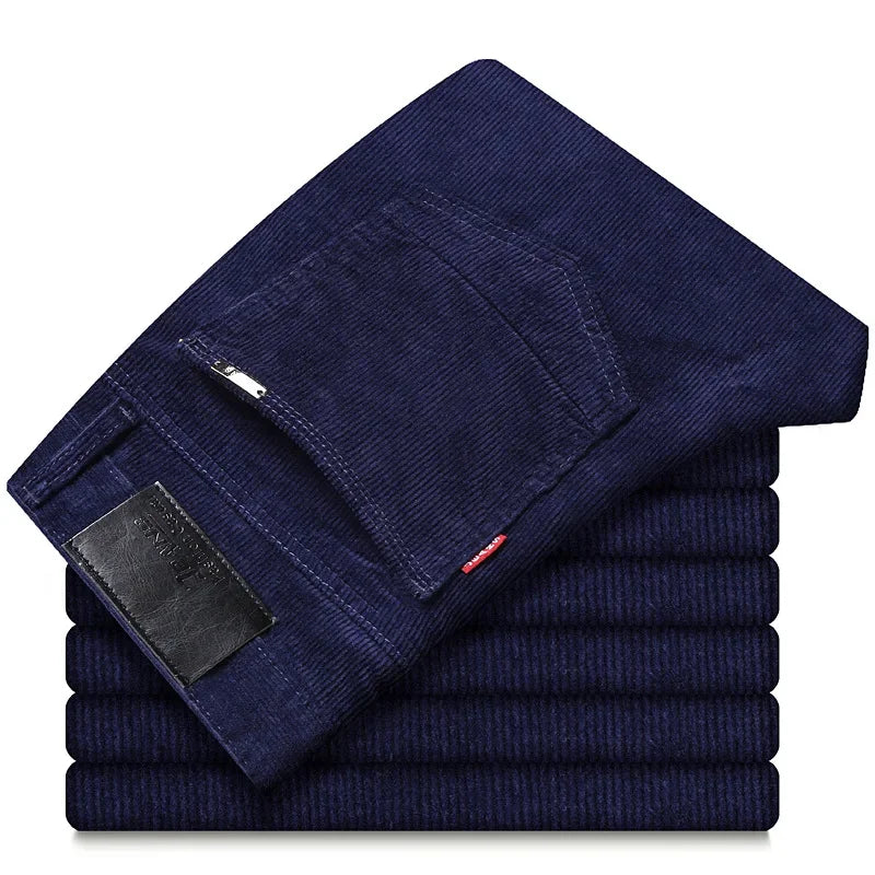 Lorenzo | Chic Corduroy Slim Pants