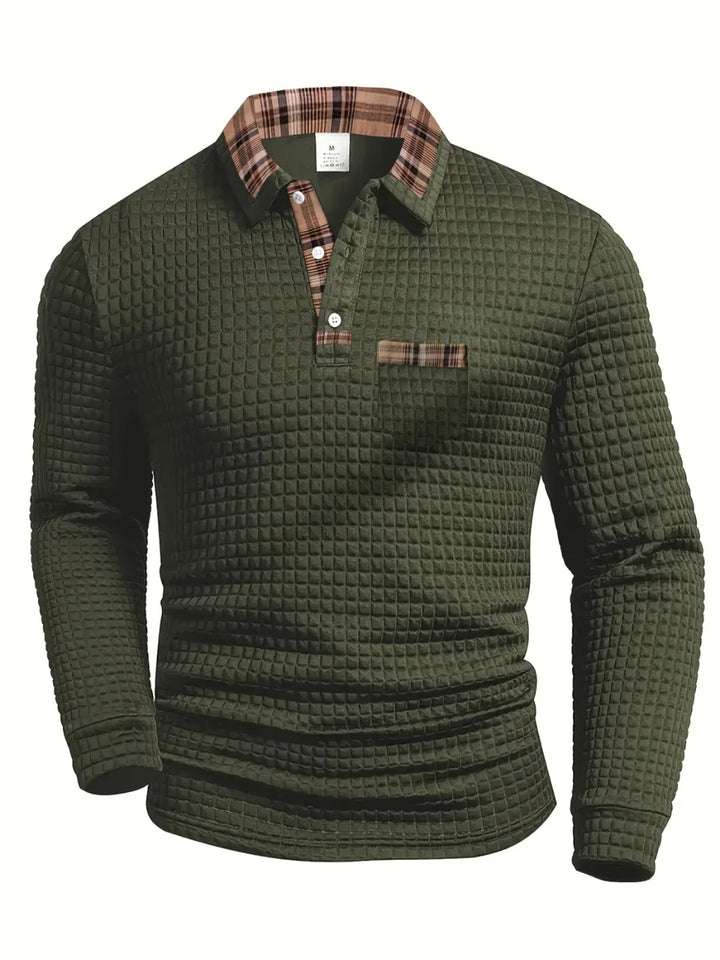 Miles | Classic Check Pattern Polo Shirt