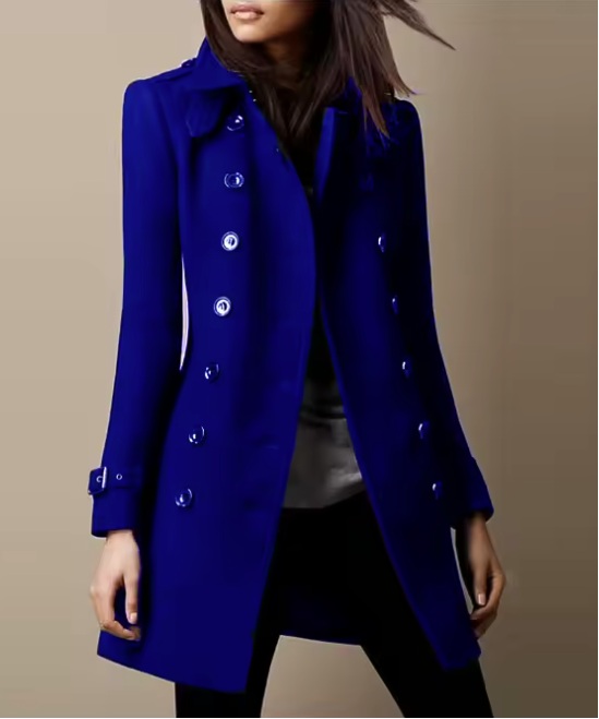 Isabelle | Elegant Double-Breasted Winter Coat