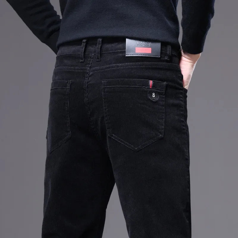 Lorenzo | Chic Corduroy Slim Pants