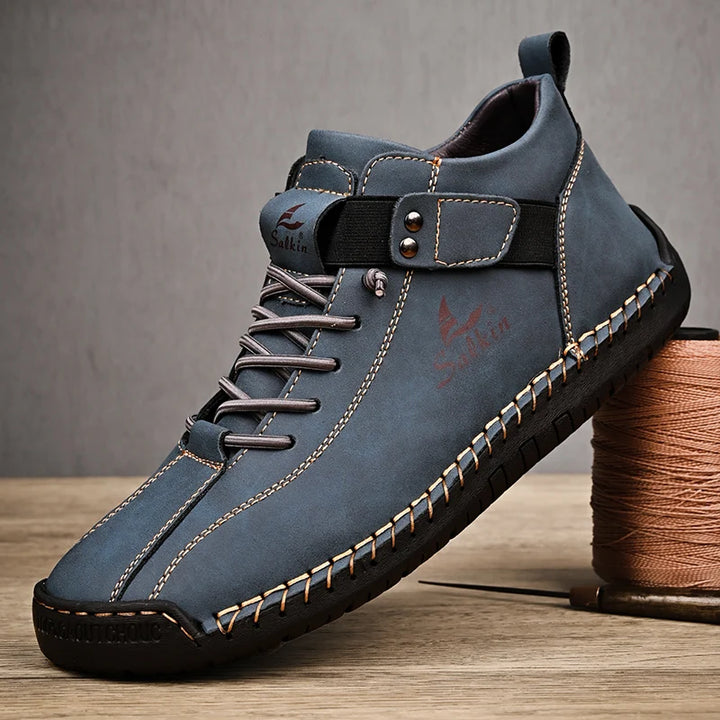 Logan | Refined High-Top Ankle Sneakers