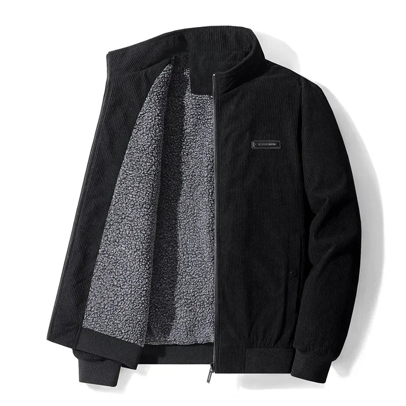 Grayson | Warm Corduroy Winter Jacket