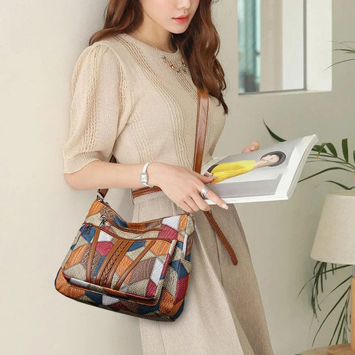 Sienna | Colorful Mosaic Patchwork Handbag