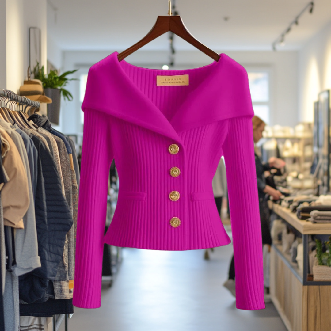 Allison | Luxurious Draped Cardigan
